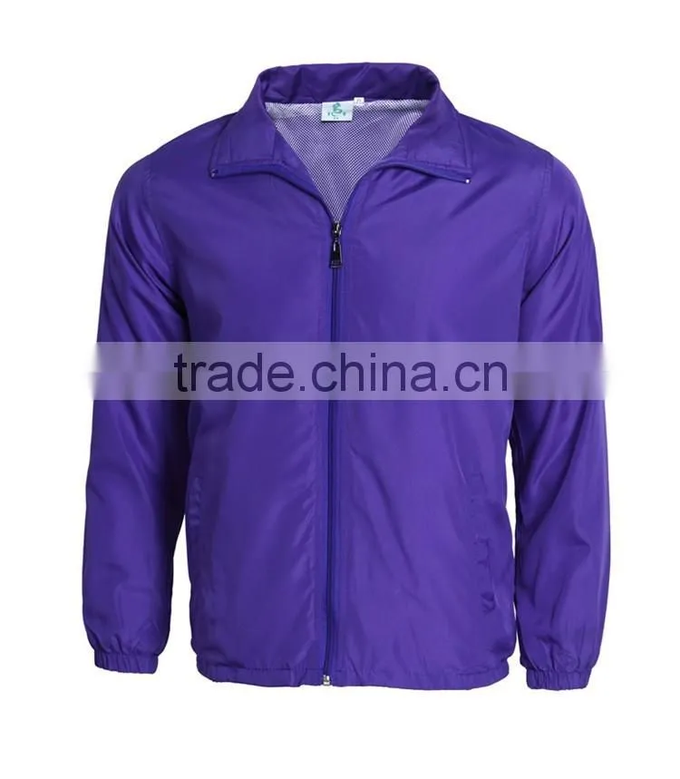 oem custom design mens windbreaker/wholesale cheap wind coat