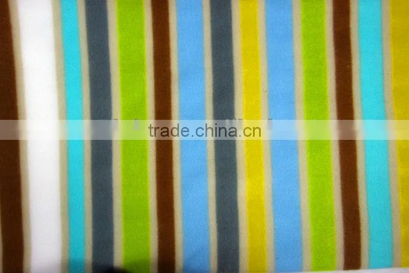 Polyester printed poral fleece blanket