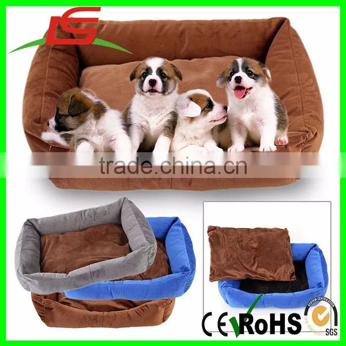 Lovely animal shaped stuffed plush pet dog bed