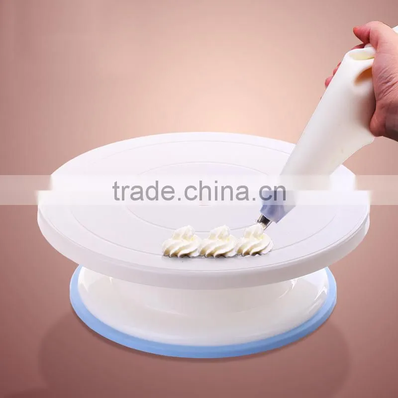 Rotating Cake Decorating turntable rotating stand/ Icing Turntable Display Table Stand cake turntable for wedding cake