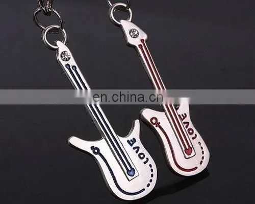 Fashion New Personality Fish Bone Shape Alloy Keychain Couple Valentine's Day Gift
