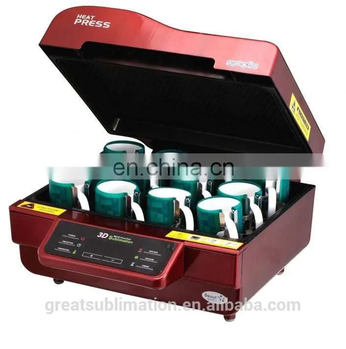 3D sublimation vacuum heat press machine