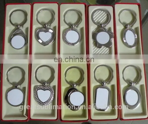 sublimation blank meal key rings
