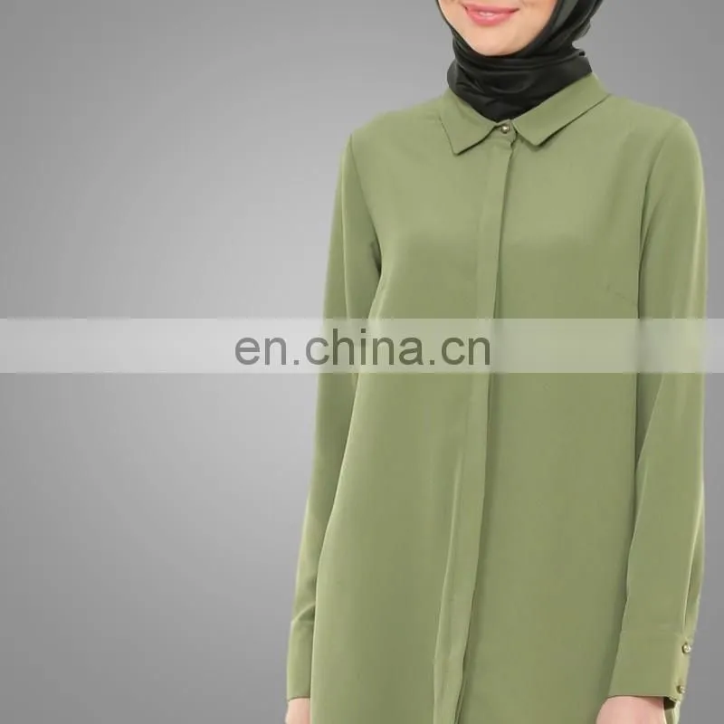 Islamic Tops Shirts Muslim Tunic Slim Arabic Blouse Design - GoldSupplier