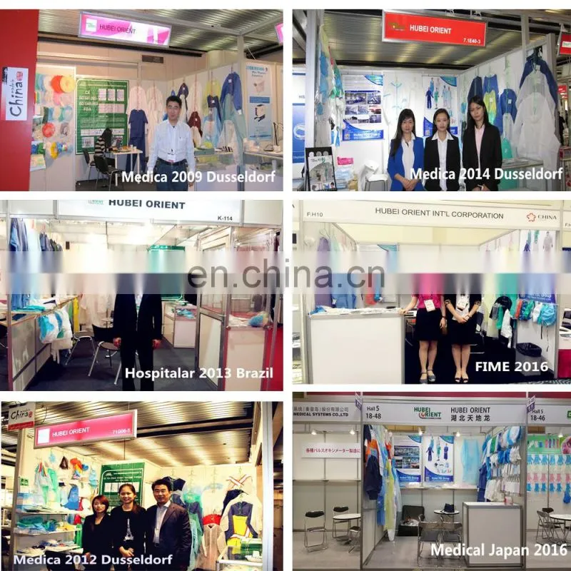 Medical disposableblue white PP nonwoven shorts