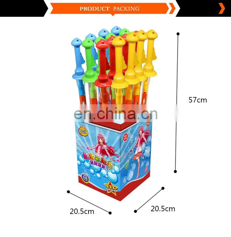 2017 alibaba china toy outdoor game soap bubble stick toys for children