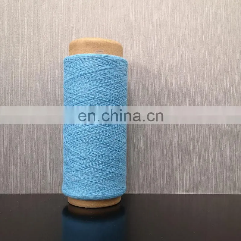China factory dyed ring spun quality organic 100% cotton sock yarn wholesale