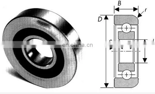 forklift bearing suppliers 40mm mast roller bearing