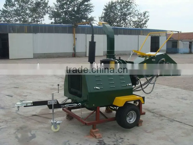Self-powered Wood Chipper