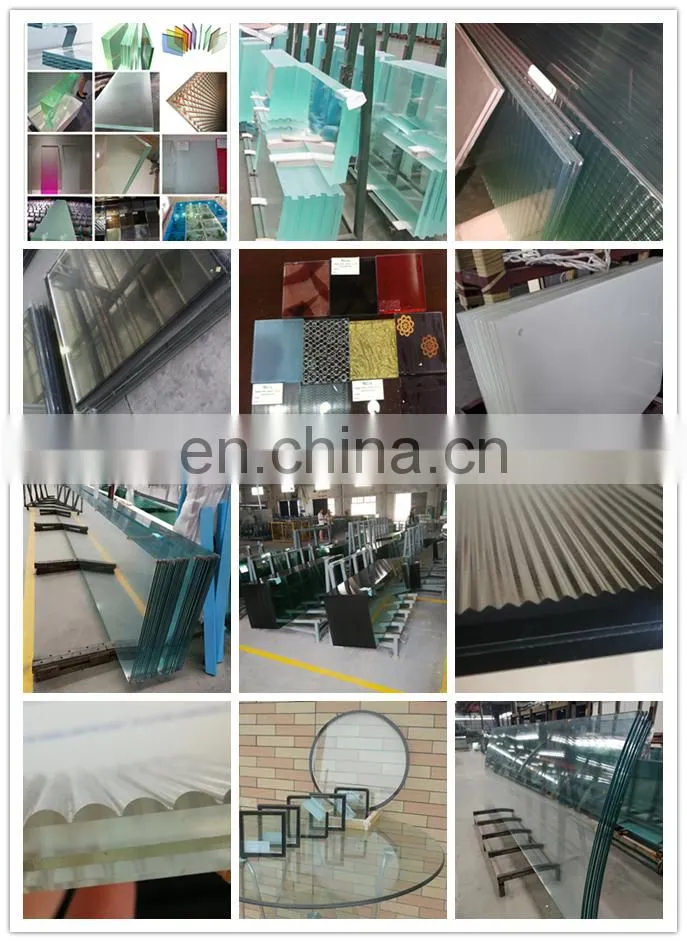 hot-selling Tempered insulated glass panels for glass curtain wall with ISO9001, 3C&CE certificate