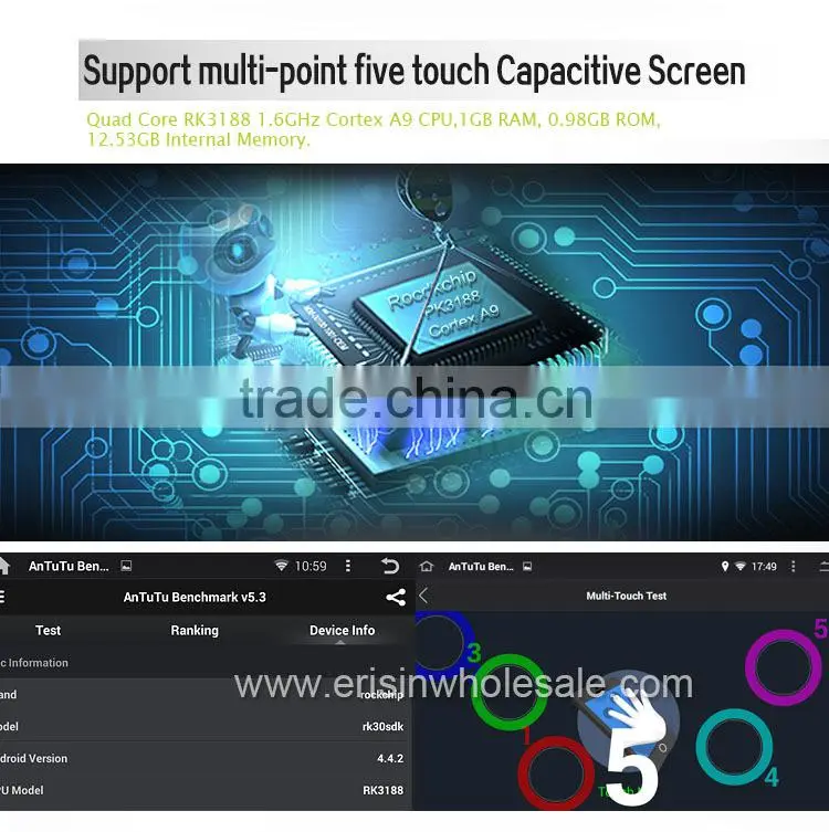 Erisin ES2012C 7" GMC Chevrolet Car Radio 2 Din Android Car GPS