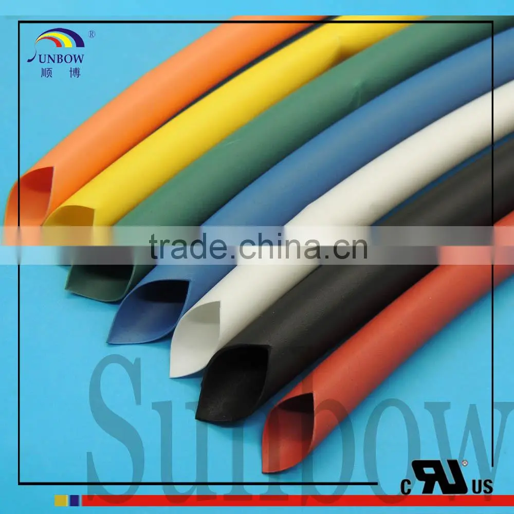 SUNBOW 22mm orange color polyolefin heat shrink tube for New energy vehicles
