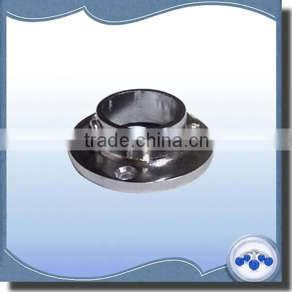 Metal chrome 25mm round tube connector