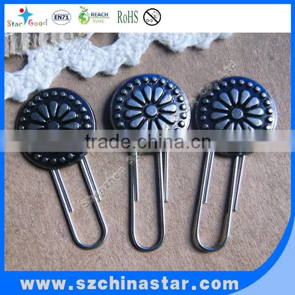 OEM shape metal paper fasteners
