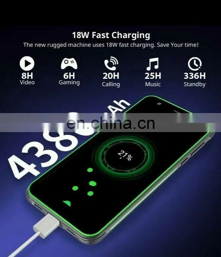 BLACKVIEW BV6300 3GB+32GB Smartphone 4380mAh Android 10 Mobile Phone 5.7 inch HD Screen NFC IP68 Waterproof Slim Rugged Phone