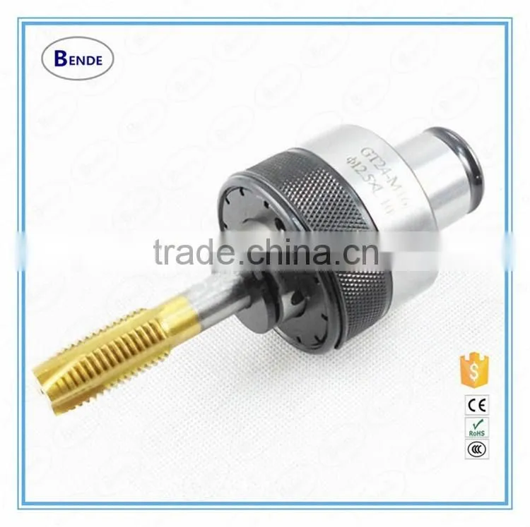 Torque protection air tapping machine collet