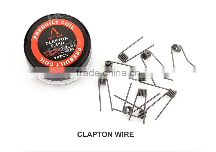 Rofvape Prebuild Coils Rofvape Resistance Wire all kinds wire and coils from Elego
