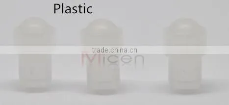 double end glass container,roll on glass vial 2*5ml