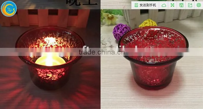coins glass candle holder home decoration wedding centerpieces