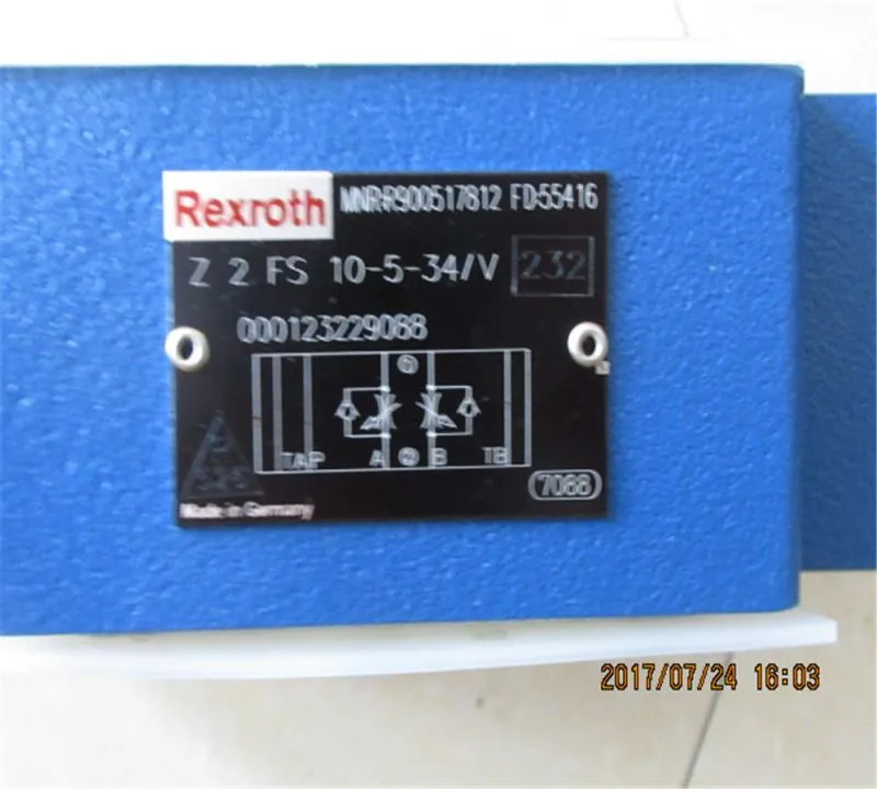 Z2FS10-5-34/V Throttle Check Throttle Valve Hydraulic Valve