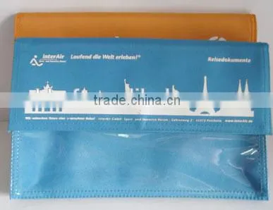 Eco plane cartoon passport holder