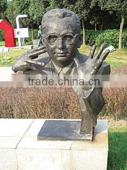 famous history figure bronze sculpture