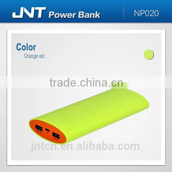 16800mAh high capacity dual output power bank for mobile phones NP020