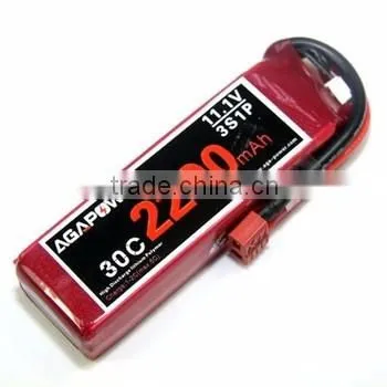 AGA POWER High Quality Lipo Battery Pack 2200mah 30C 11.1V 3S