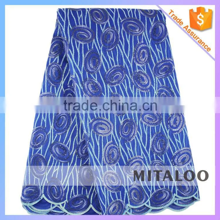 Mitaloo MOG0187 Good Quality Silk Lace African Double Organza Lace Swiss Organza Lace