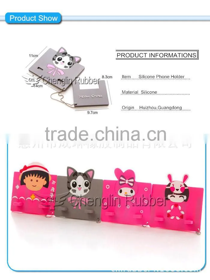 Wholesale cheap silicone desk mobile phone display stand