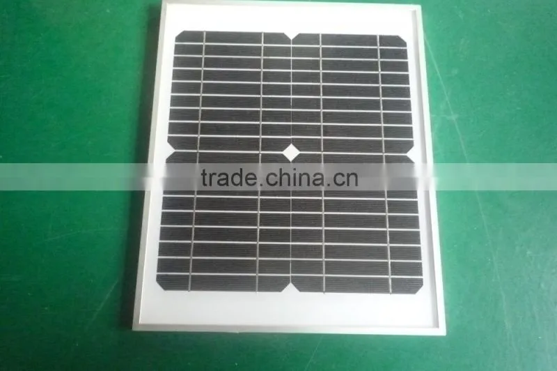 12v 15w solar panel, mono panel solar 15w 12v