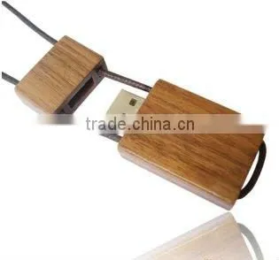OEM 16GB environmantal wooden usb key with high quality best price
