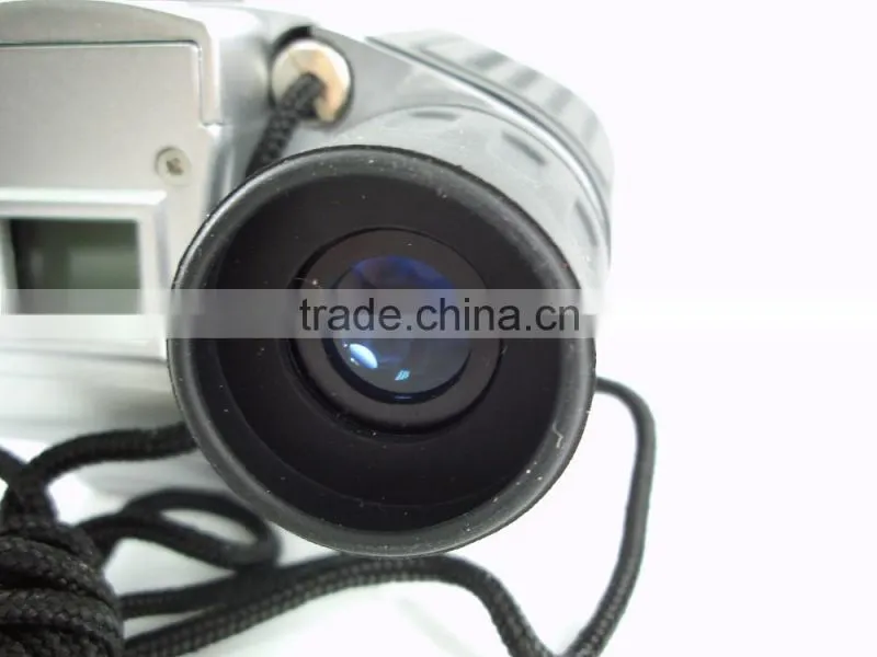 2016 factory price high quality 300k/25mm objective lens binoculars combind with digital camera for outgoing or traveling