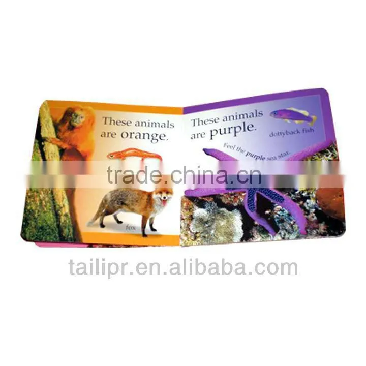 Hot sale Children book / Printing children board book / Pop up book *B20130819-12