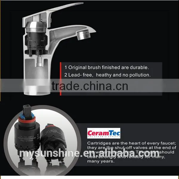 FT-A-26A Australia style stainless steel basin faucet for export