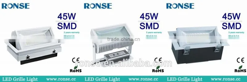 Ronse professional led manufacturer recessed smd grille light(RS-2115)