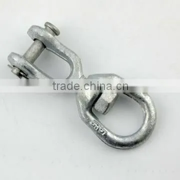 us type carbon steel jaw and eye 6mm galvanised regular swivel