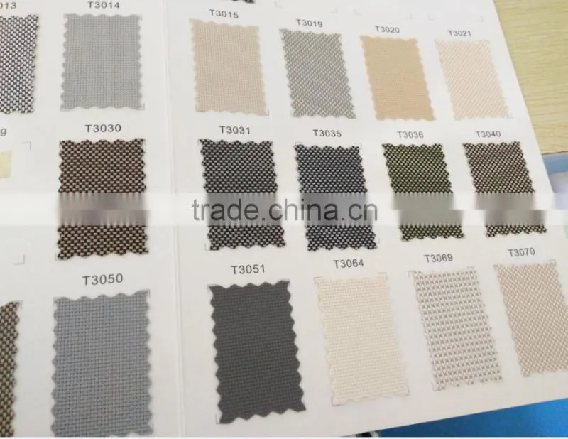 Sunscreen Roller Blind Fabric for Blinds
