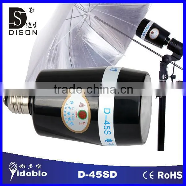 5500-5700K MEIDIKE E27 DISON FM315-45SD electronic flash lighting with remote control