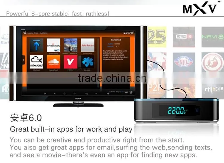 DHL Free Google Android 5.0 Amlogic S905 Quad Core Android TV Box , OTT TV Box ,iLepo Android TV Box