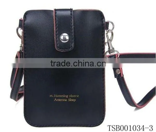 trendy fancy new cell phone neck hanging bag
