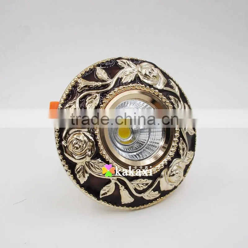 2015 Best-selling European LED LED Downlight 3W 5w COB LED Ceiling Light Spotlights