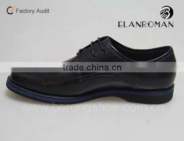 England style flat dress shoes leather shoes men