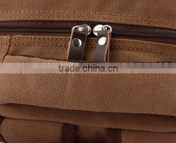 high quality canvas women backpack bag/wholesale backpack/fashion canvas women backpack bag