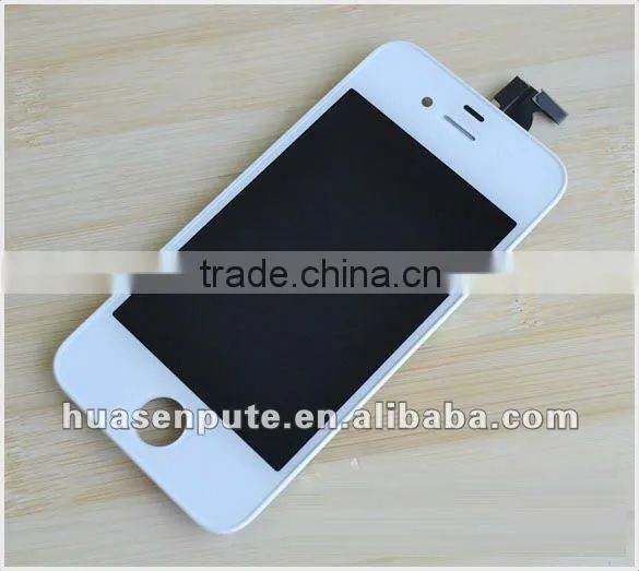 High quality mobile phone LCD for iphone4 Display+Touch screen
