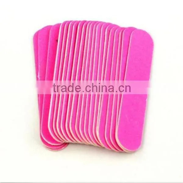 Pink Nail Art Manicure emery board nail file