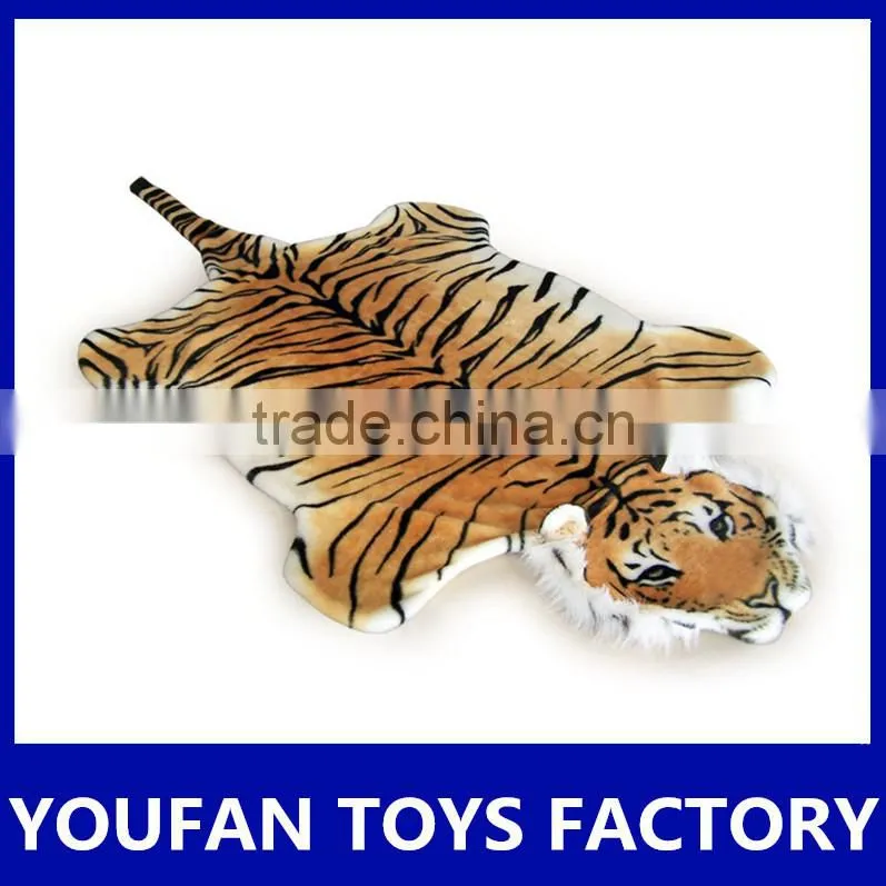 3d carpet lifelike plush tiger fur carpet