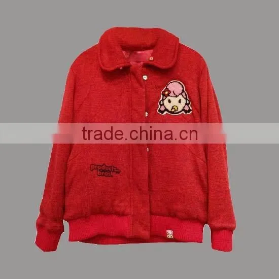 2016 Fashion Products Bros Baby Rinne Terry Cloth Sewing Women Long Sleeve Cotton Jacket