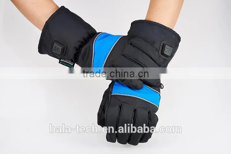 battery heated winter heated sports gloves