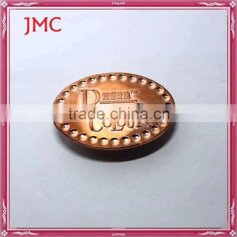 High quality and price zinc alloy gold silver bronze souvenir blank metal medal